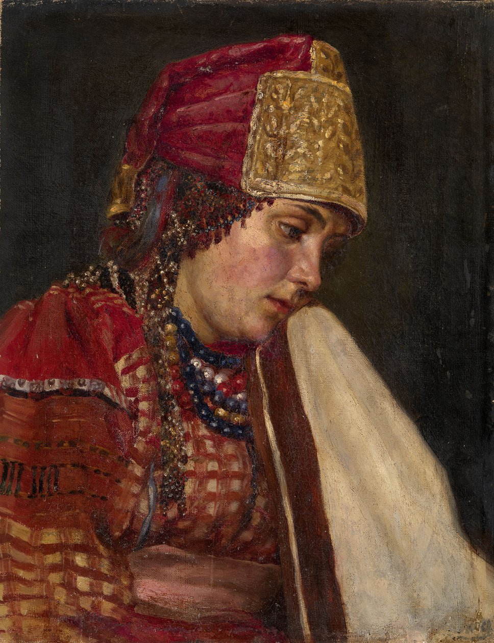 Épouse de boyard - Vasilij Ivanovic Surikov