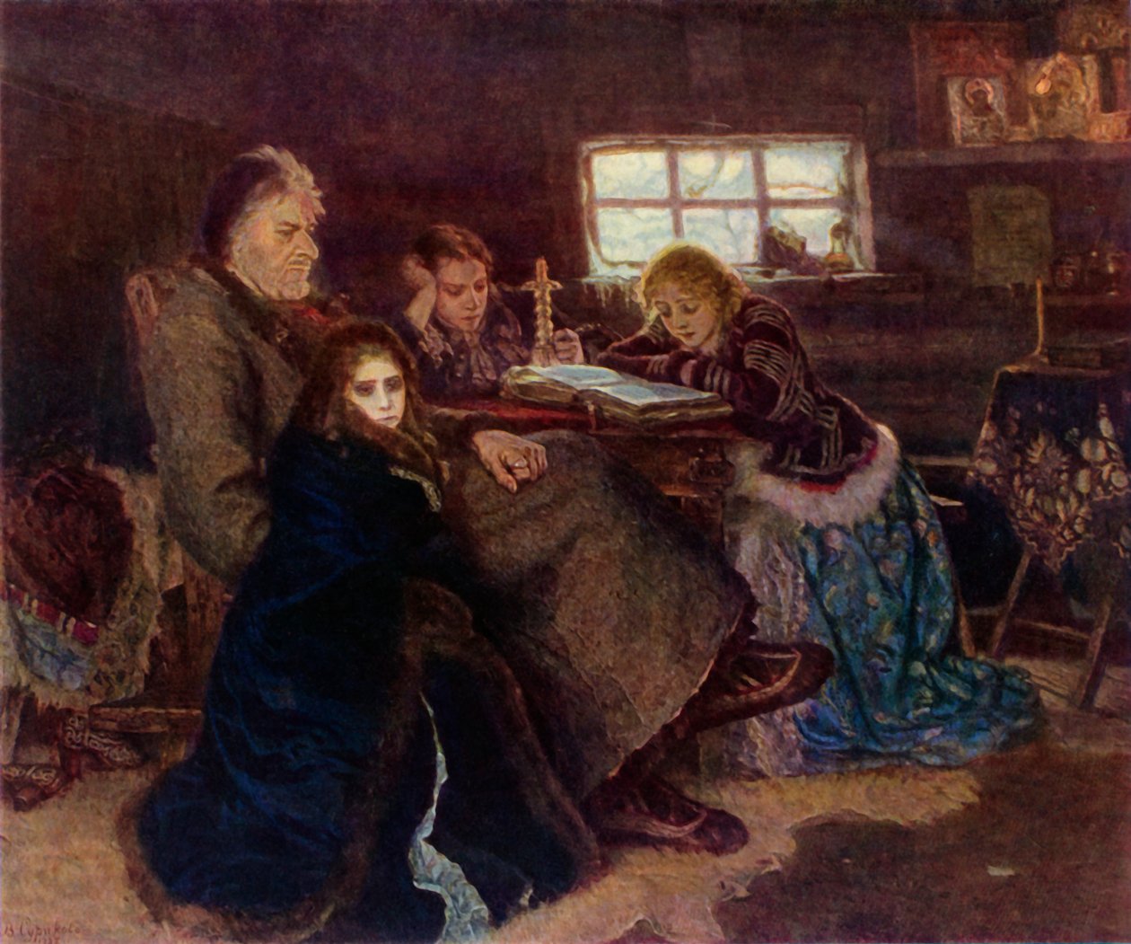 Menchikov à Berezovo, 1883, 1965 - Vasily Surikov