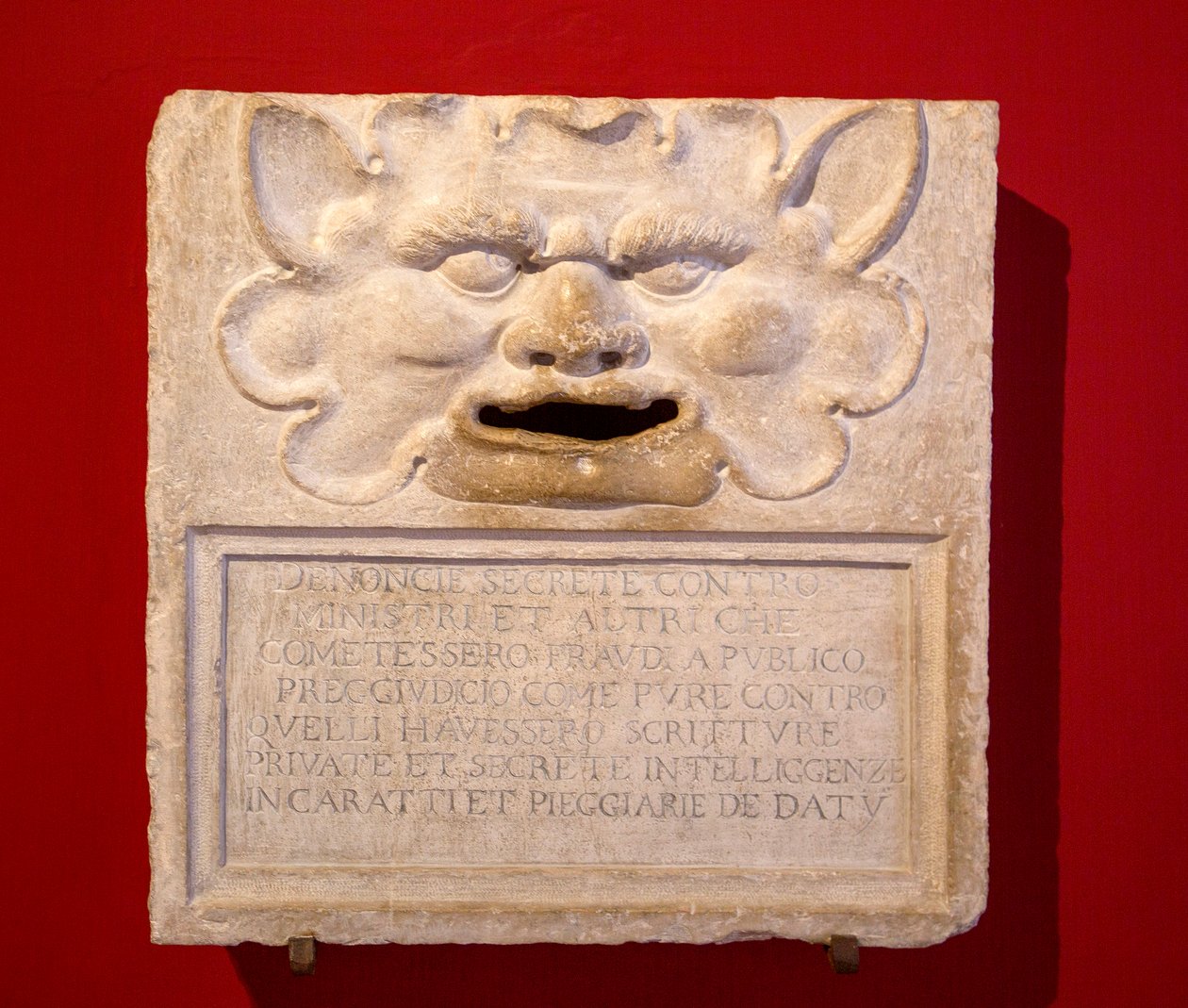 Bouche de la Vérité (Bocca di Leone) (marbre) - Venetian School