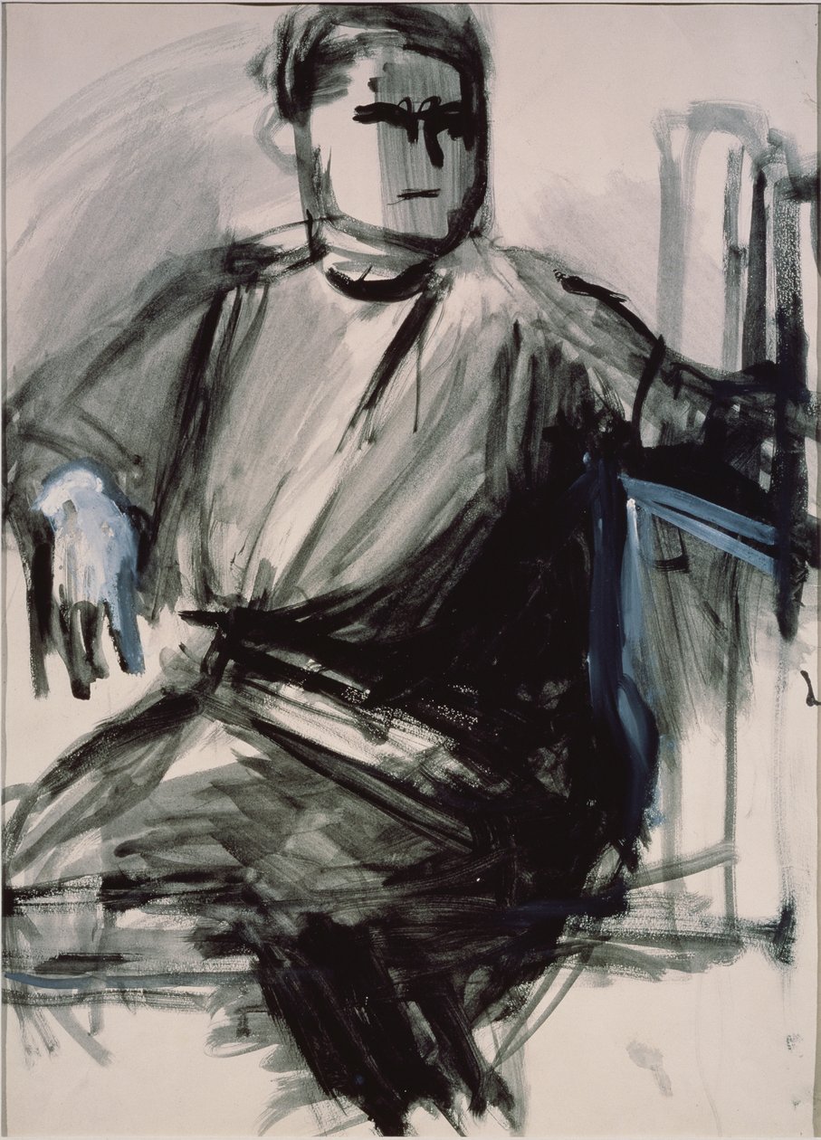 Autoportrait, 1934 - Vera Mikhailovna Yermolayeva