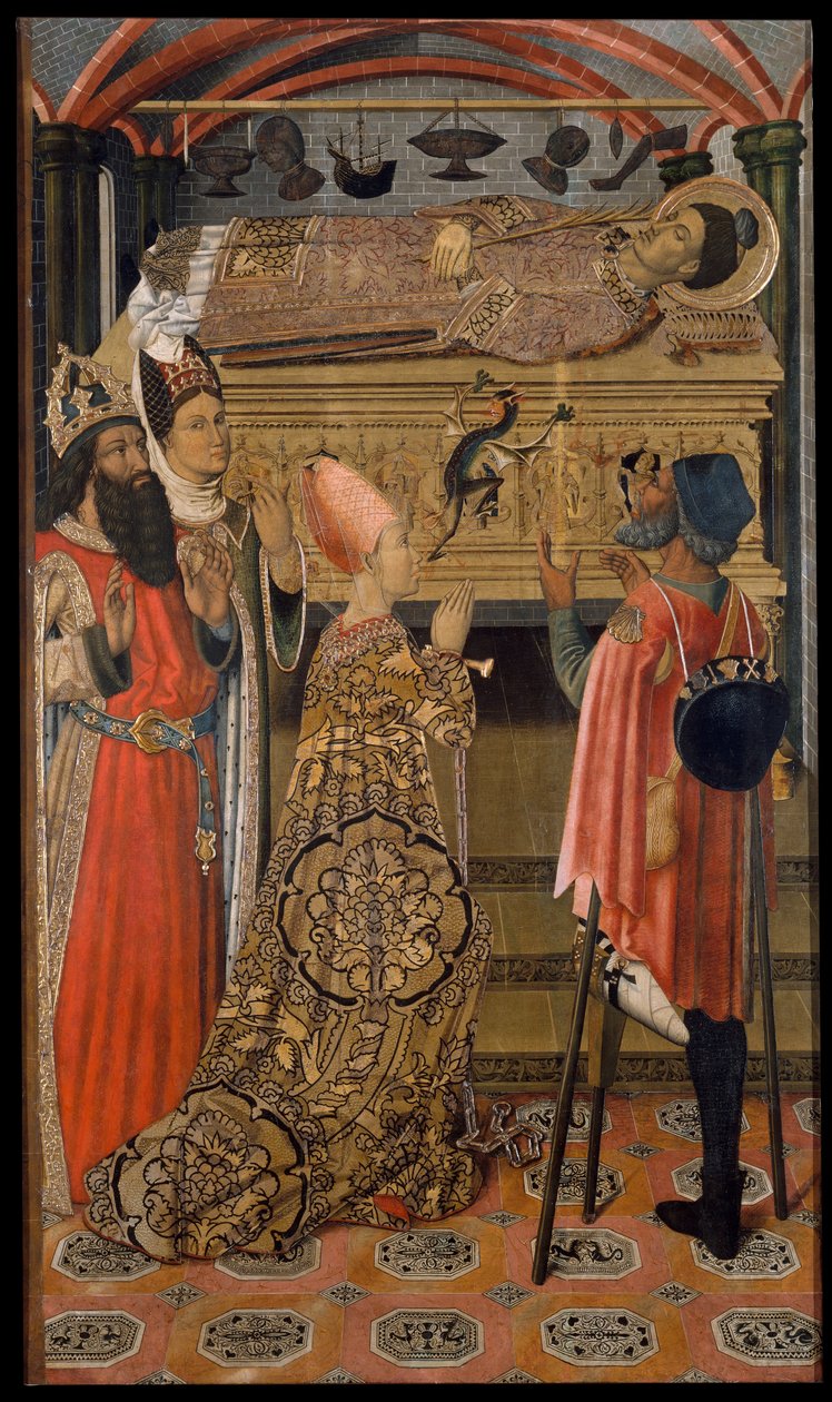 Princesse Eudoxie devant la tombe de Saint Étienne - Vergós Group