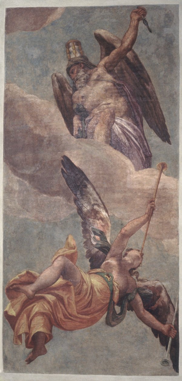 Le Temps et la Renommée, de la sacristie - Veronese