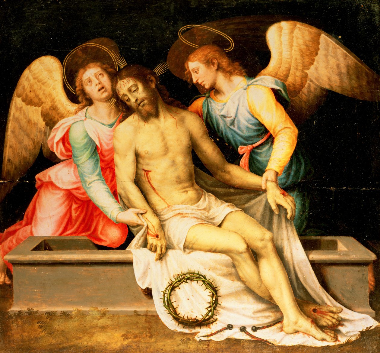 Pietà (Christus Patiens), 1550 - Vicente Juan Macip