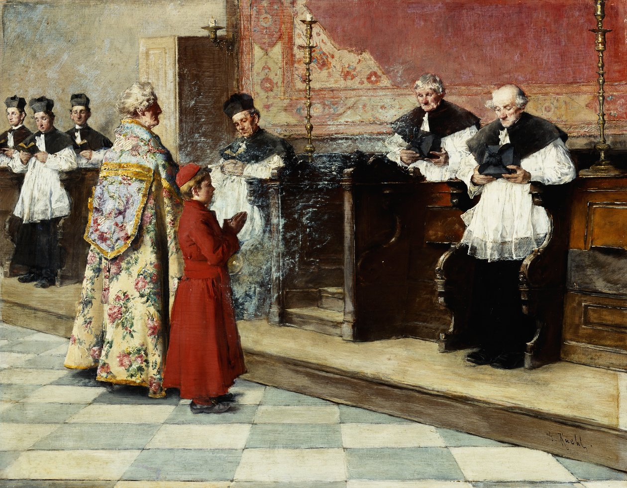 Le Baptême; Il Battesimo - Vicenzo Irolli