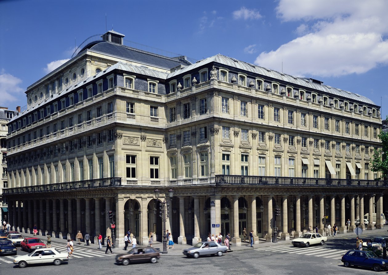 Vue de la façade du Théâtre Français, construit en 1786-90 - Victor Louis