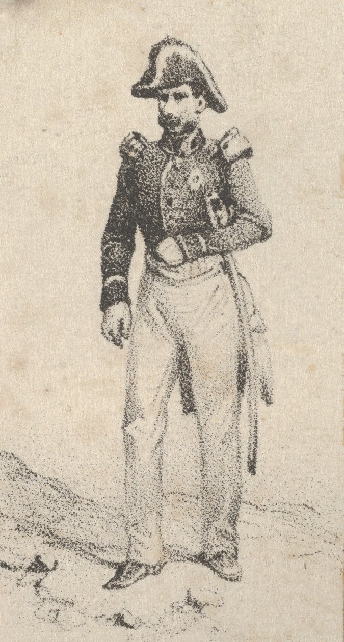 Un soldat, milieu du 19ème siècle - Victor Adam