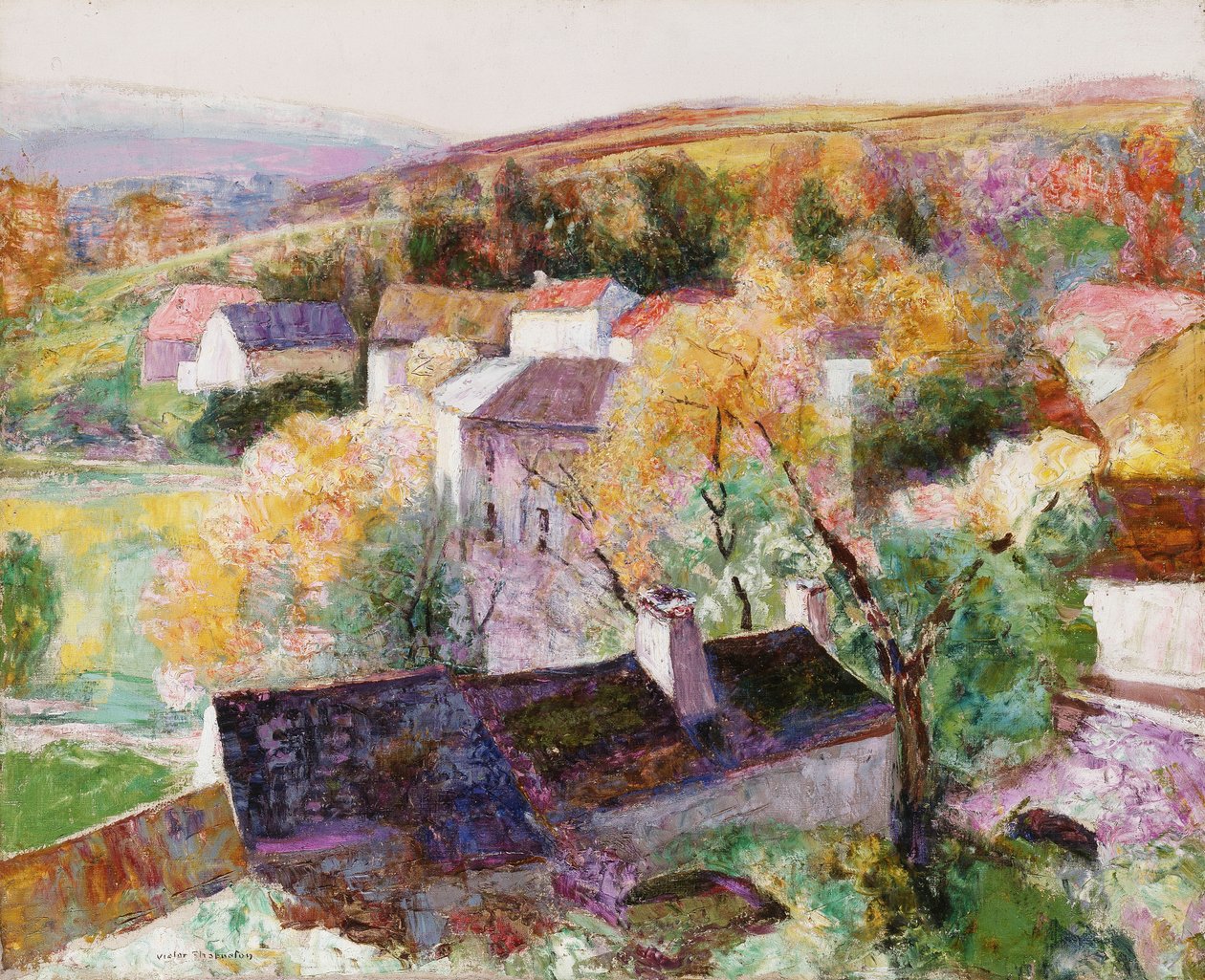 Paysage - Victor Charreton