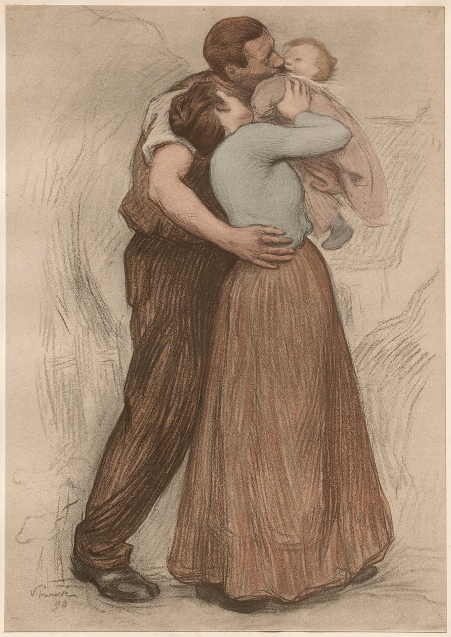 Le Baiser, 1898 - Victor Emile Prouve