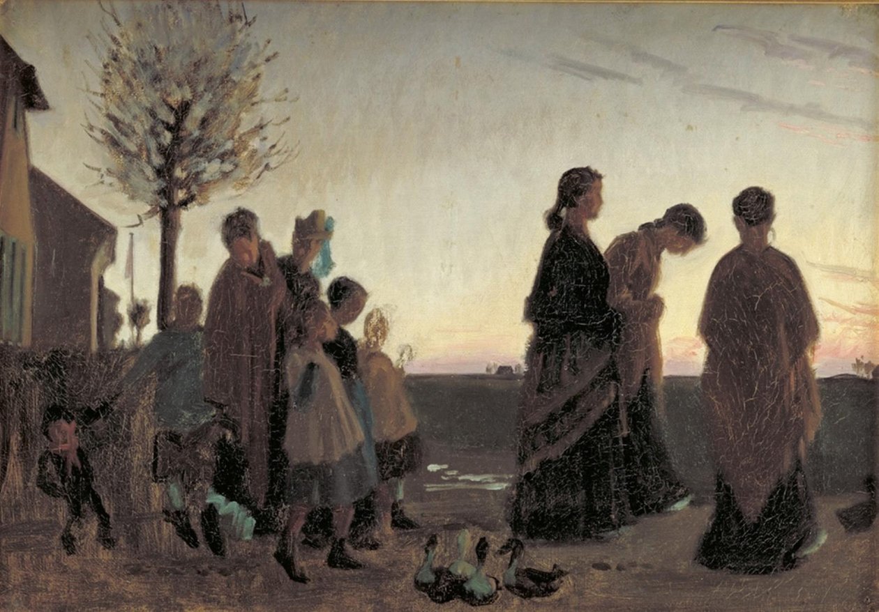 Dimanche de confirmation. Dragør - Viggo Johansen
