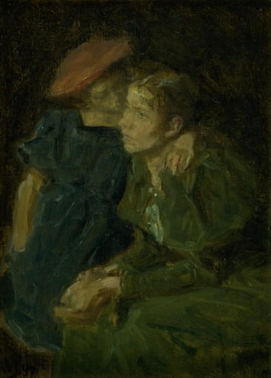 Nanna et sa mère - Viggo Johansen