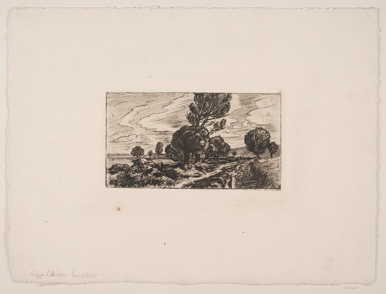 Chemin à travers la tourbière - Viggo Pedersen