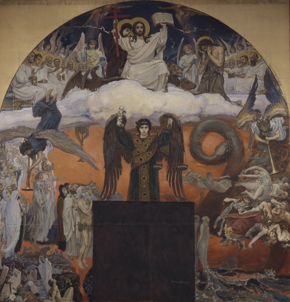 Le Jugement dernier - Viktor Mikhaylovich Vasnetsov