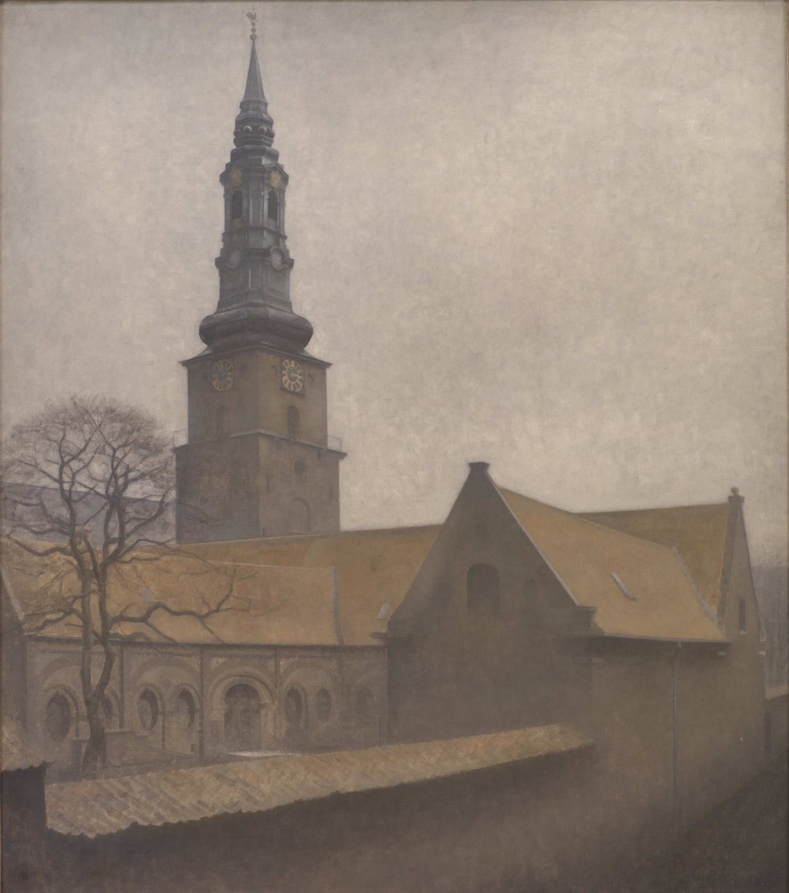 Église Saint-Petri, Copenhague, 1906 - Vilhelm Hammershøi