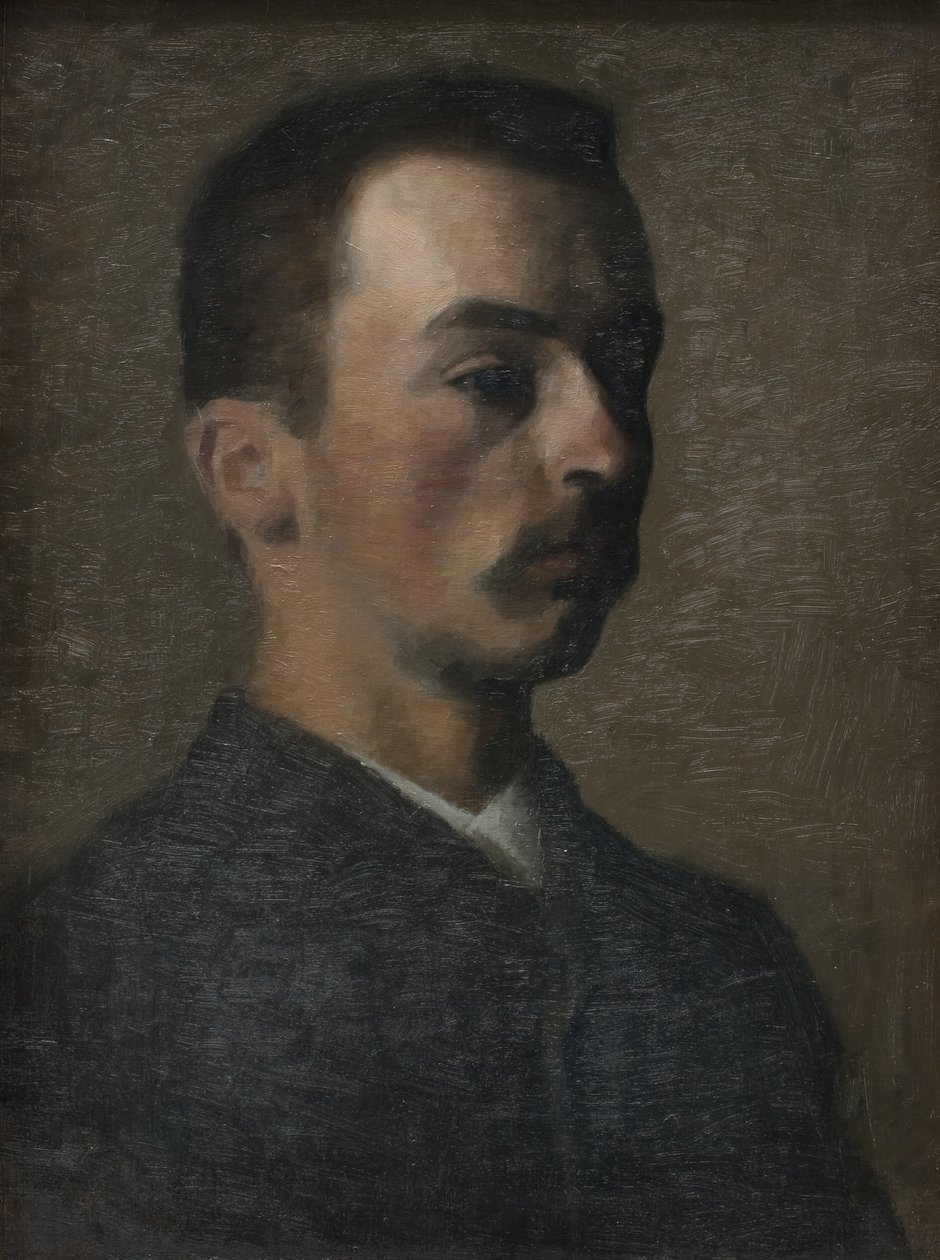 Autoportrait - Vilhelm Hammershøi