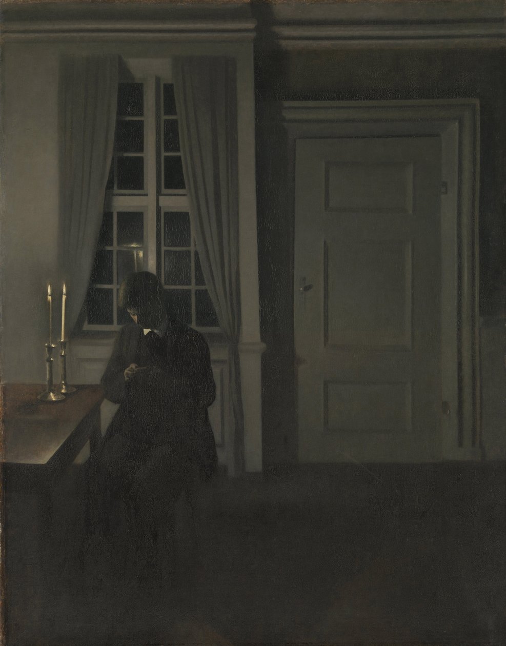 Le Collectionneur de Monnaies - Vilhelm Hammershøi
