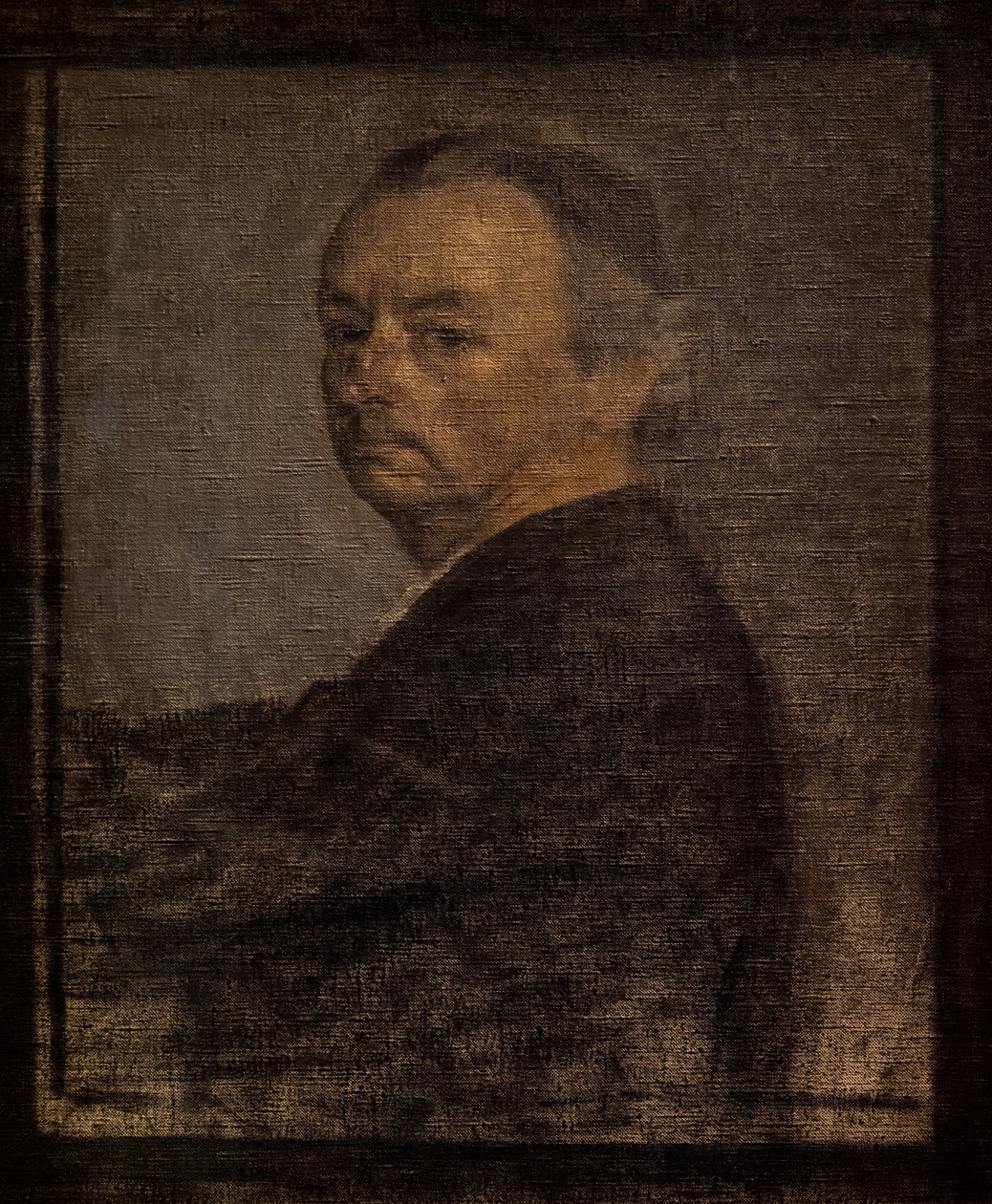 Autoportrait - Vilhelm Hammershoi