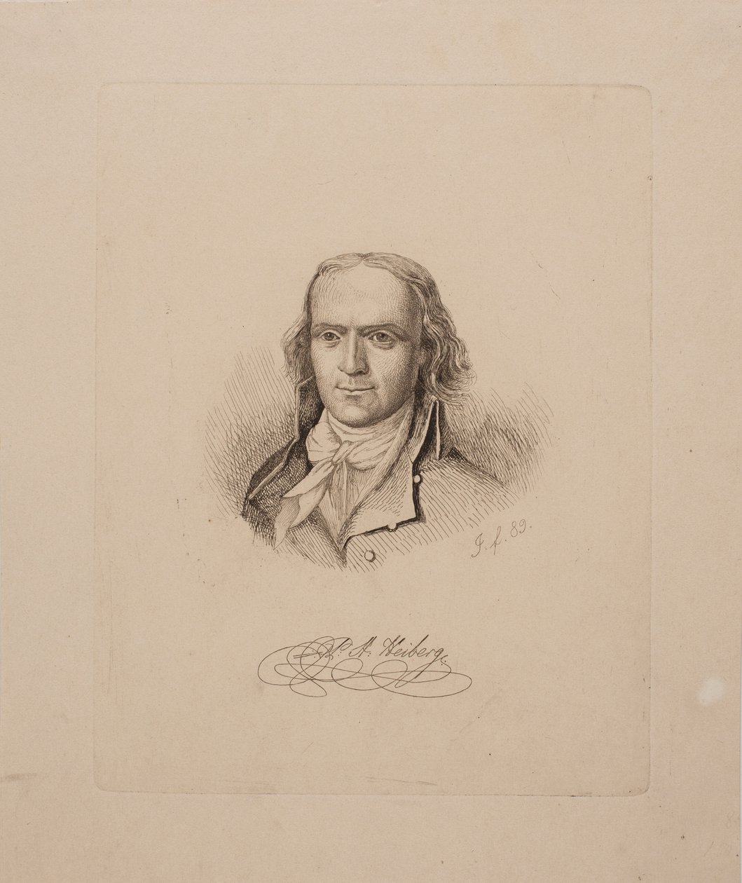 Portrait de P. A. Heiberg - Vilhelm Kyhn
