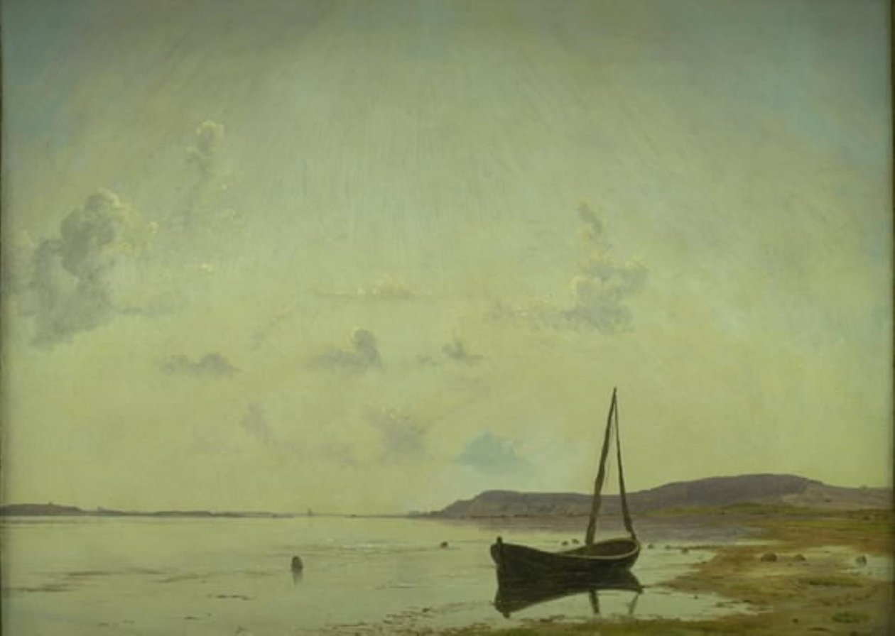 La côte à Frederiksund. Esquisse - Vilhelm Kyhn