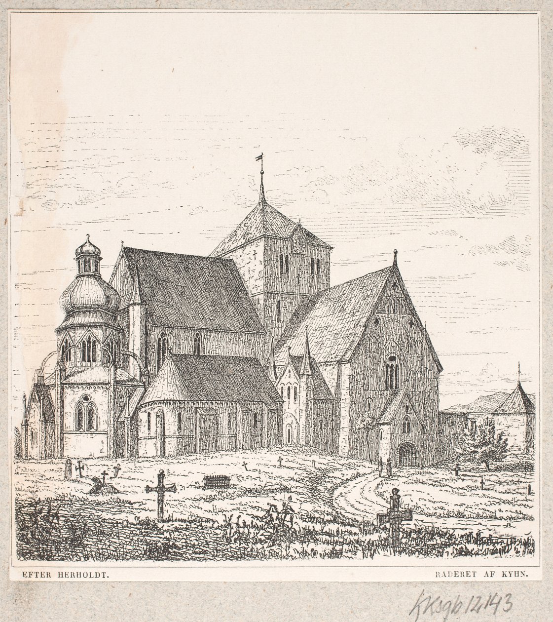 Cathédrale de Trondheim - Vilhelm Kyhn
