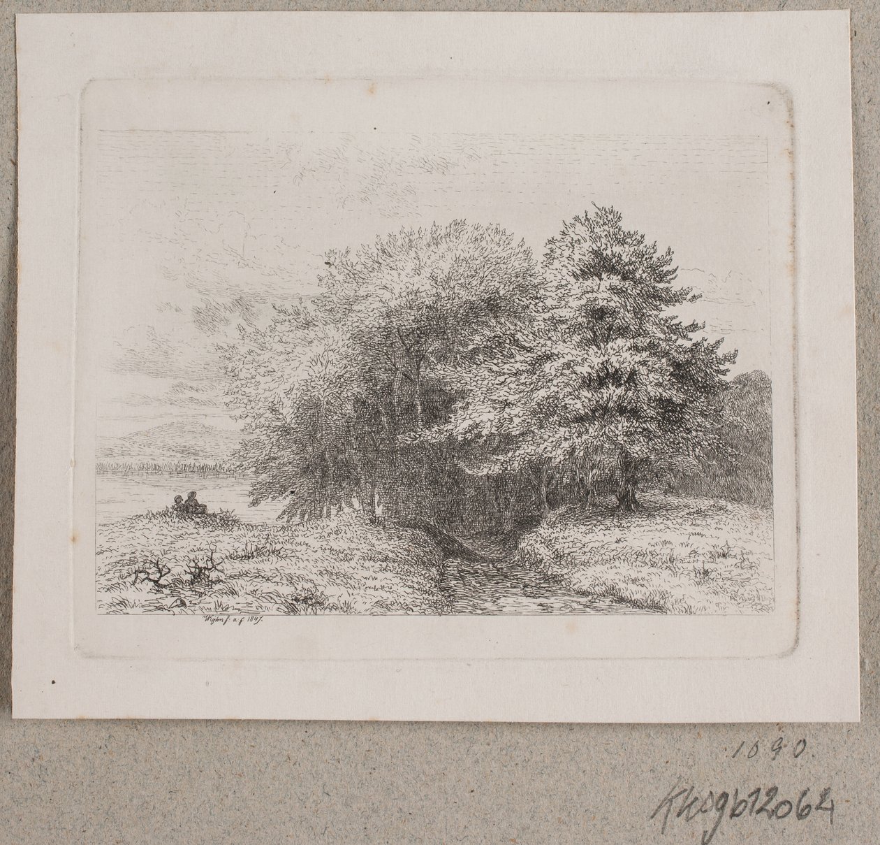 Udkant af en skov - Vilhelm Kyhn