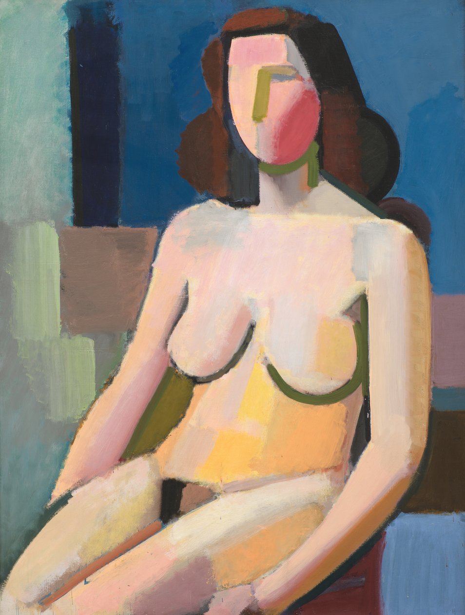 Femme nue assise - Vilhelm Lundstrøm