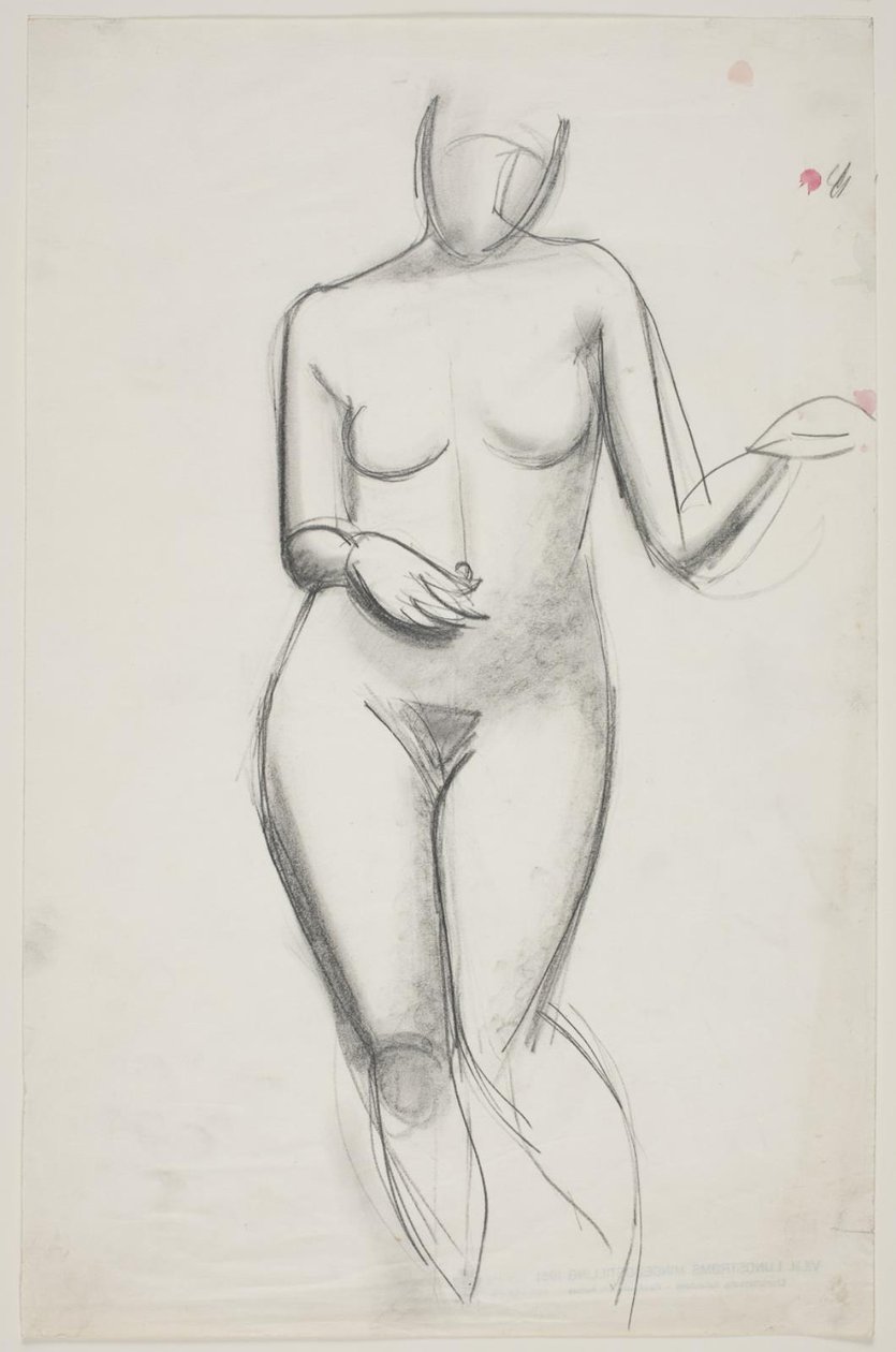 Modèle féminin debout - Vilhelm Lundstrøm
