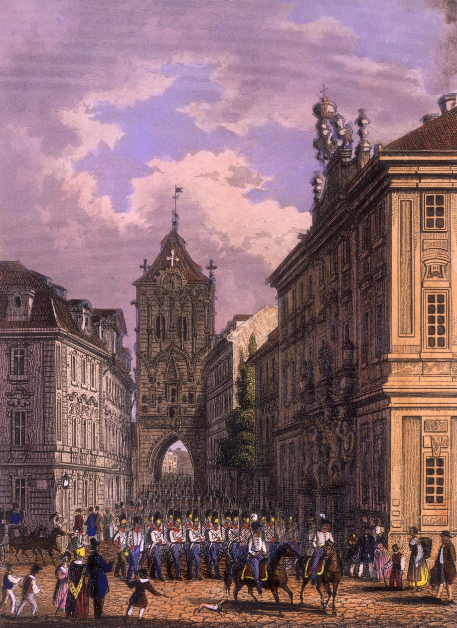 Rue Celetná, 1847 - Vincenc and Geissler, F. Morstadt