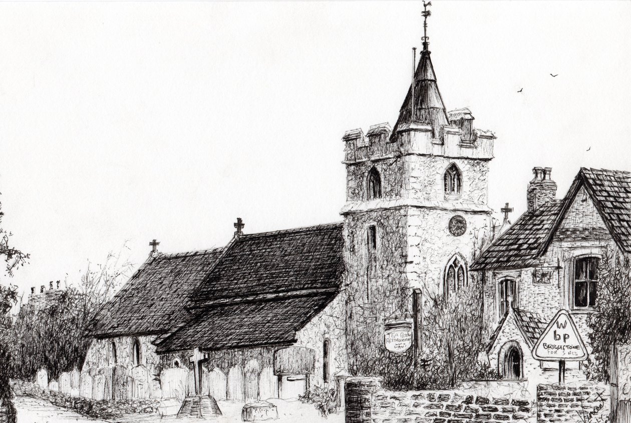 Église de Brighstone I.O.W., 2008 - Vincent Alexander Booth