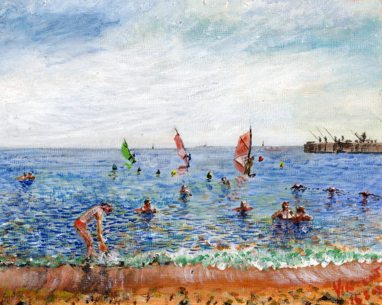 Plage de Poblenou Barcelone, 2002 - Vincent Alexander Booth