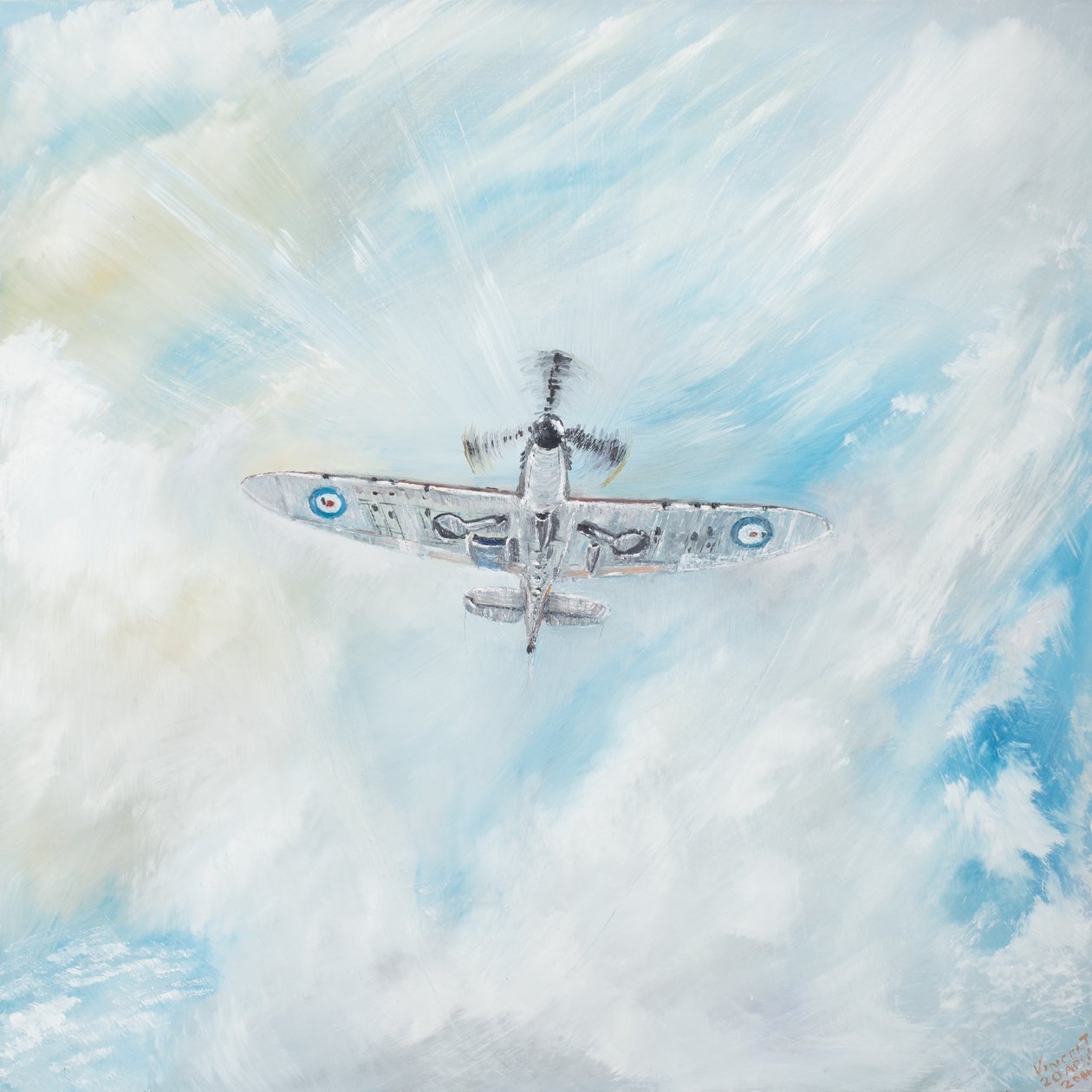 Supermarine Spitfire - Vincent Alexander Booth