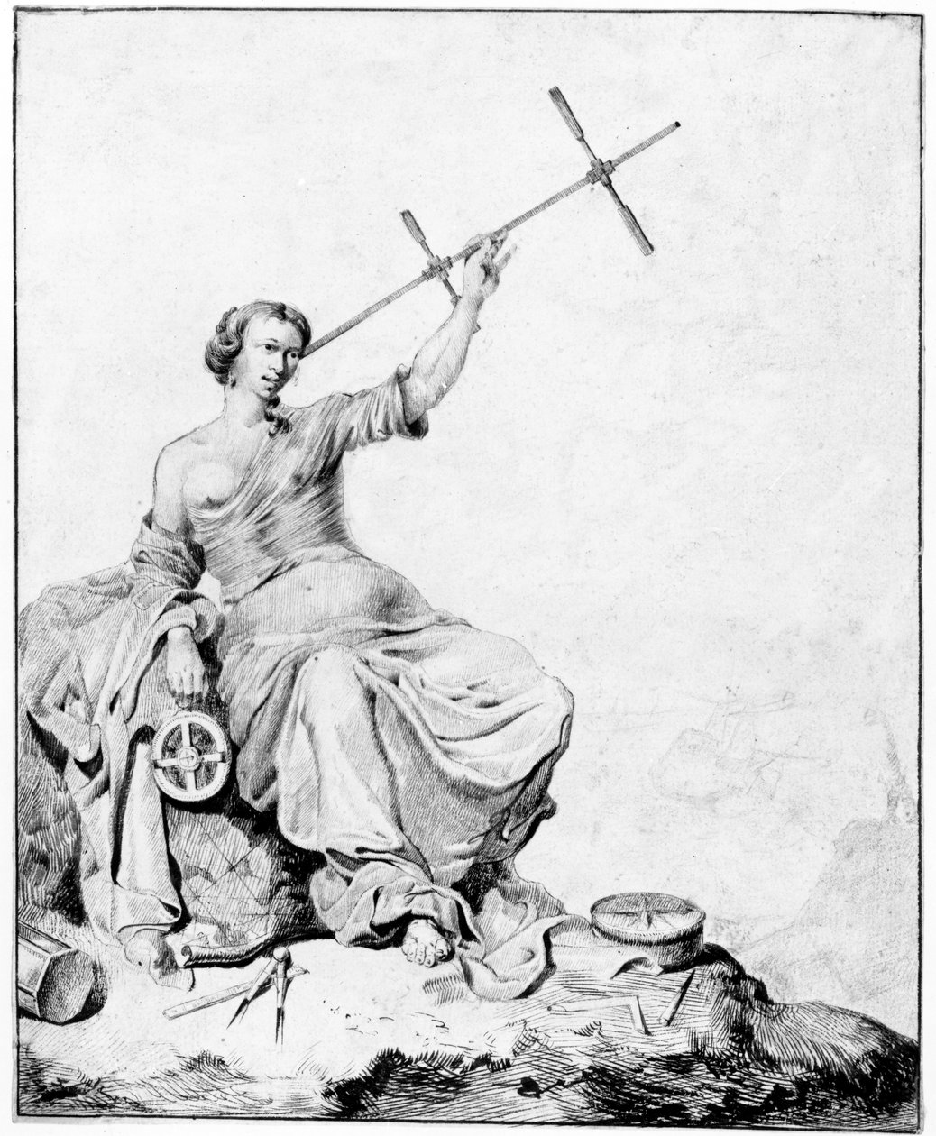 Navigation, c.1670-90 - Vincent Laurensz van der Vinne