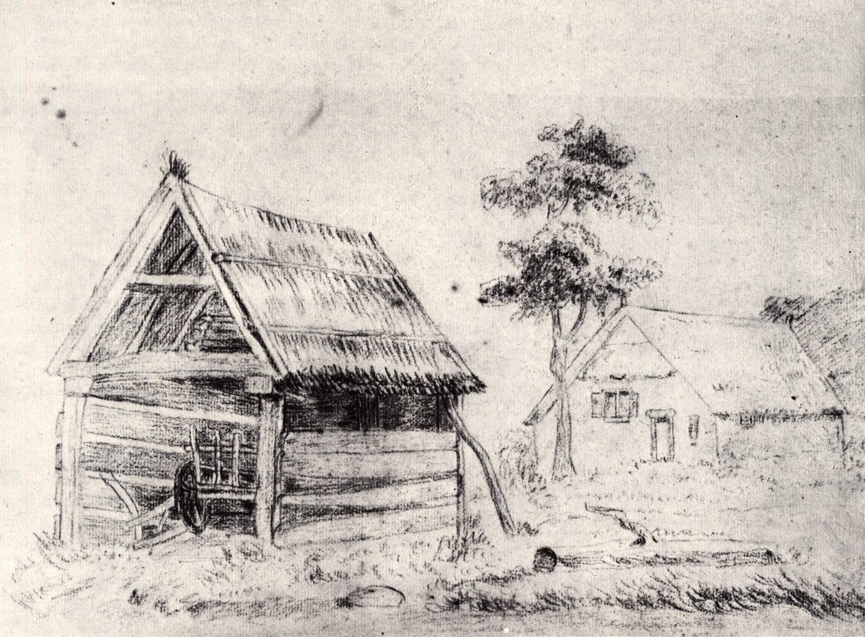 Grange et Ferme - Vincent van Gogh