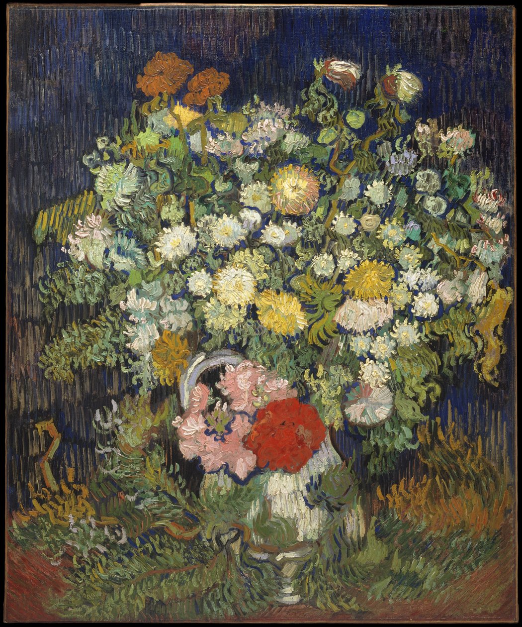 Bouquet de fleurs dans un vase - Vincent van Gogh