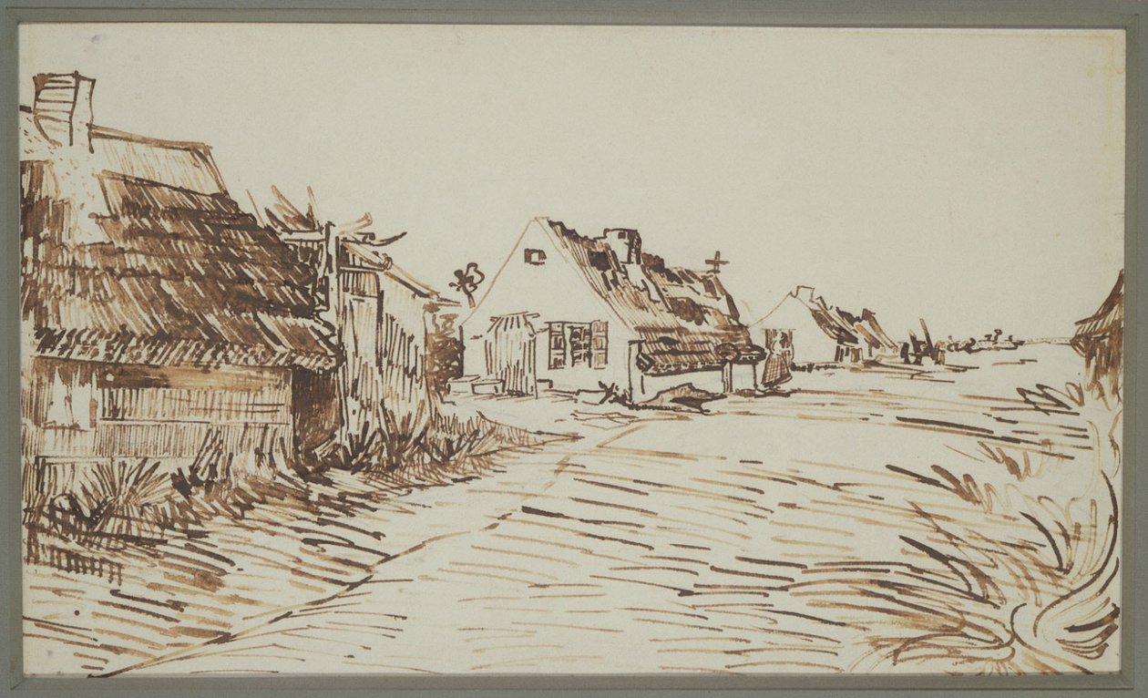 Le chemin vers Saintes-Maries - Vincent van Gogh