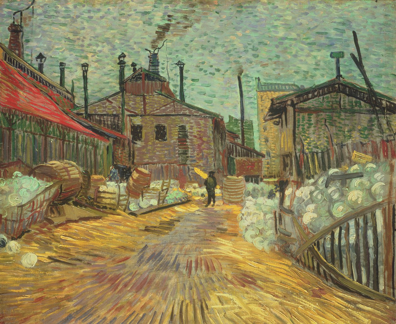 Usines, 1887 - Vincent van Gogh