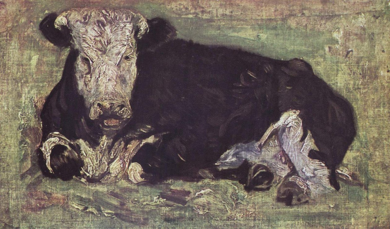 Vache Couchée - Vincent van Gogh