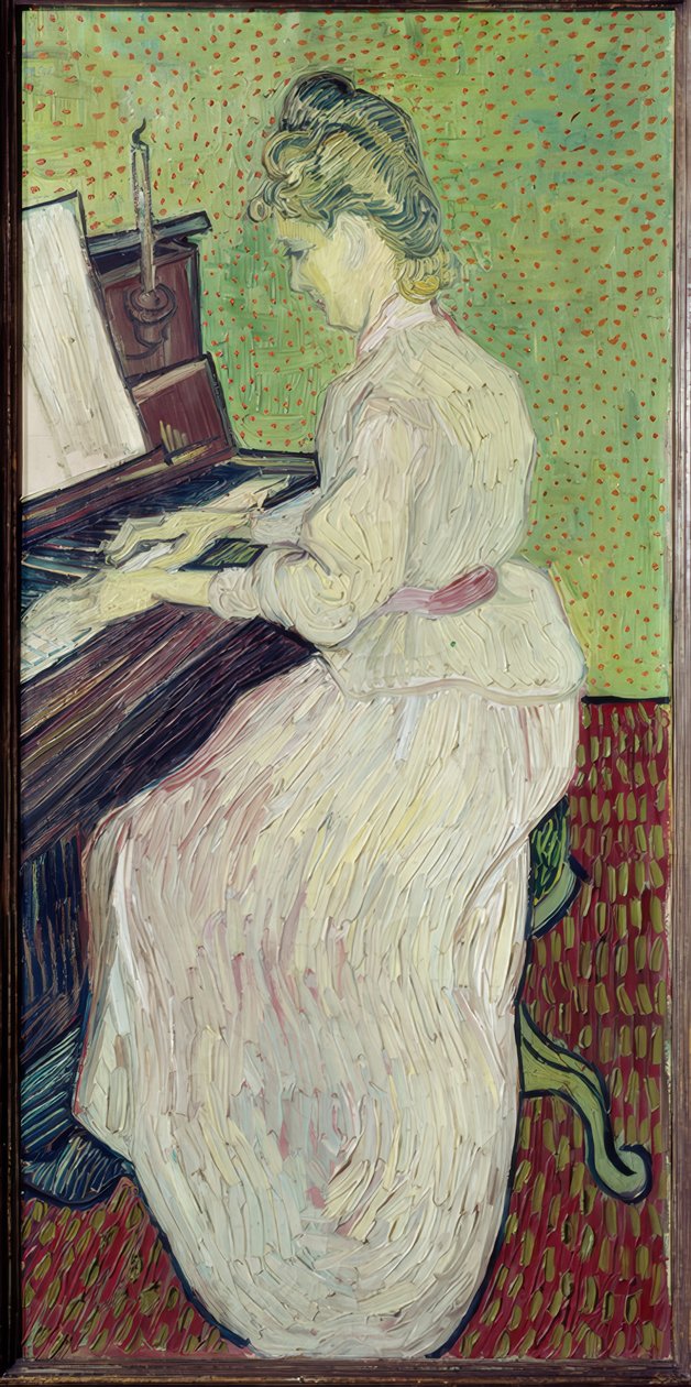 Marguerite Gachet au piano - Vincent van Gogh