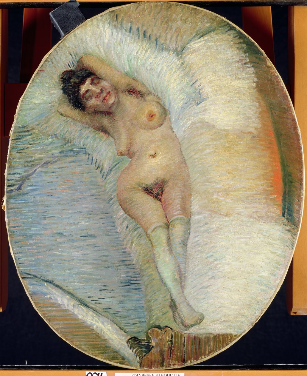 Nu (ovale) 1887 - Vincent van Gogh