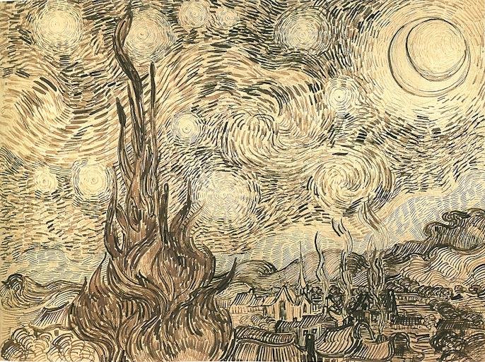 Nuit étoilée - Vincent van Gogh