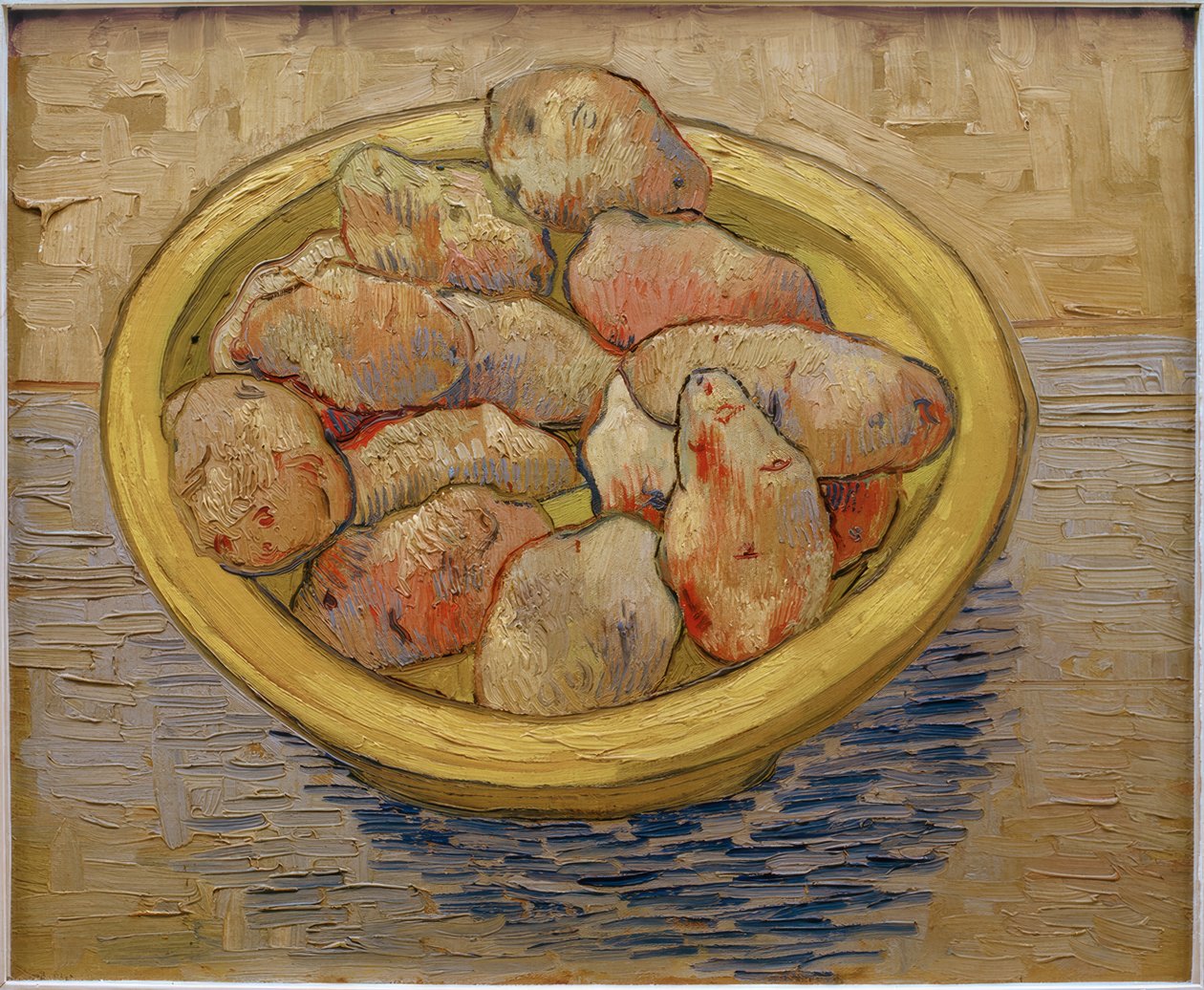 Nature morte avec pommes de terre dans un bol jaune - Vincent van Gogh