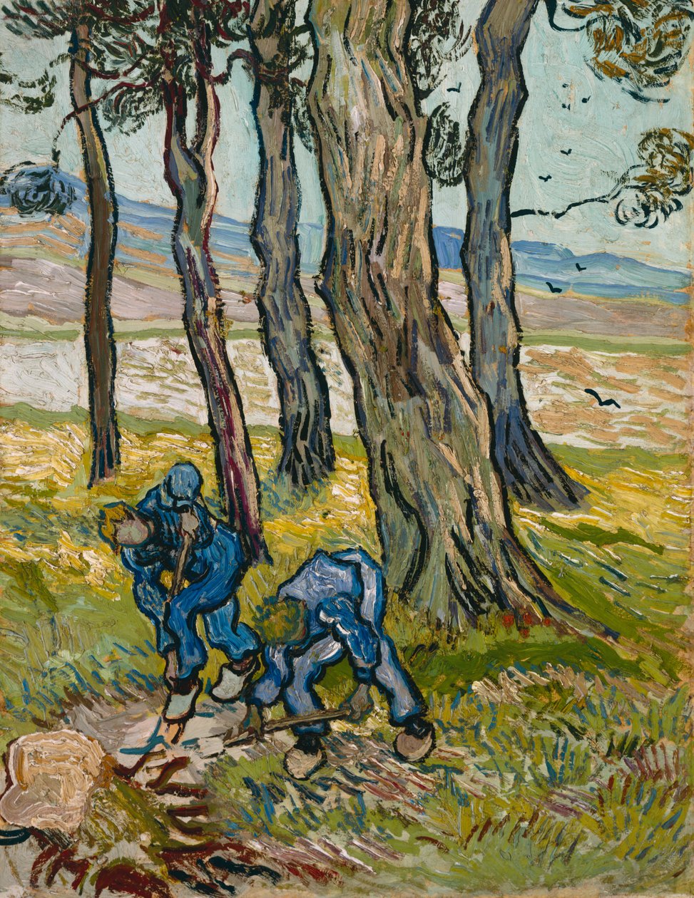 Les terrassiers, 1889 - Vincent van Gogh