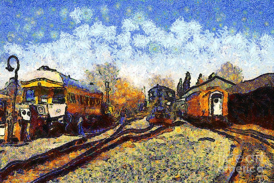 Gare - Vincent van Gogh