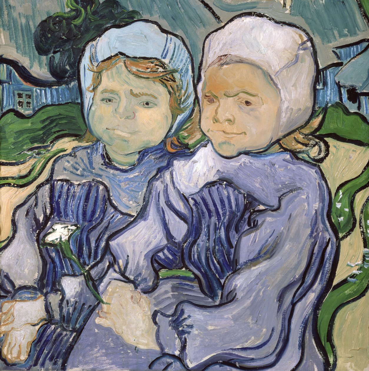 Deux petites filles, 1890 - Vincent van Gogh