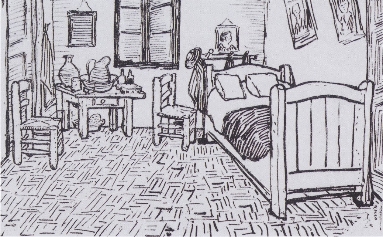 La chambre de Vincent à Arles - Vincent van Gogh