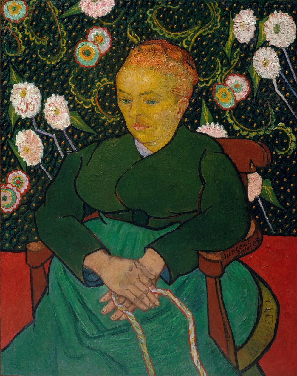 Femmes berçant un berceau, Augustine-Alex Pellicot Roulin, 1851-1930 - Vincent van Gogh