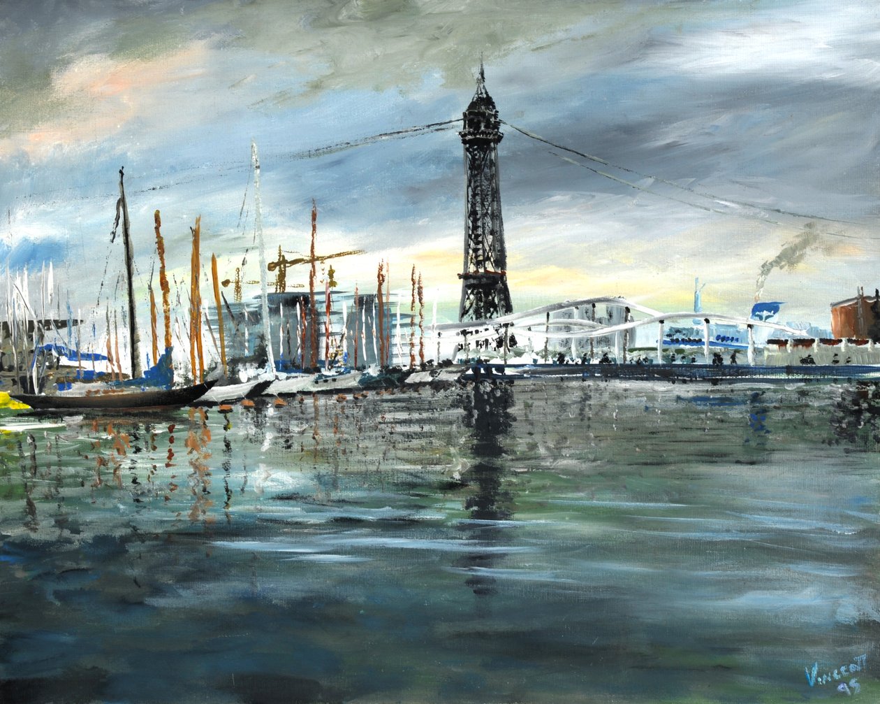 Bateaux de Barcelone - Vincent Alexander Booth