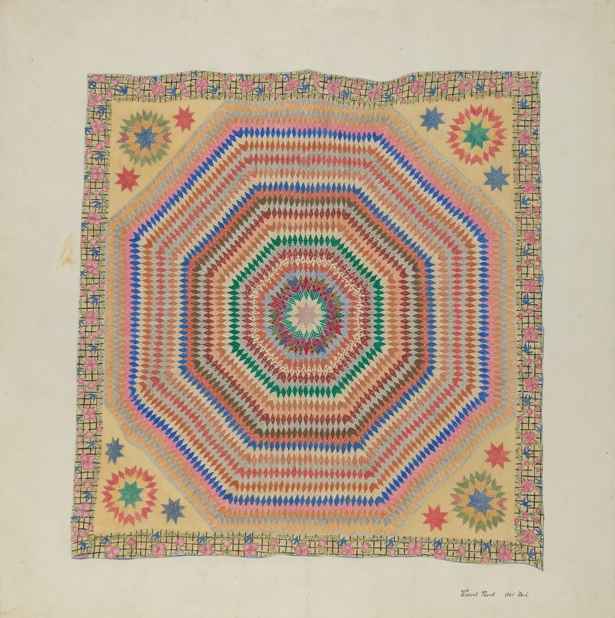 Couverture en patchwork - Vincent P. Rosel
