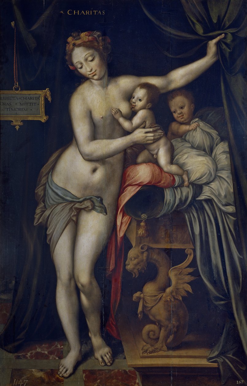 Charité, vers 1555 - Vincent Sellaer