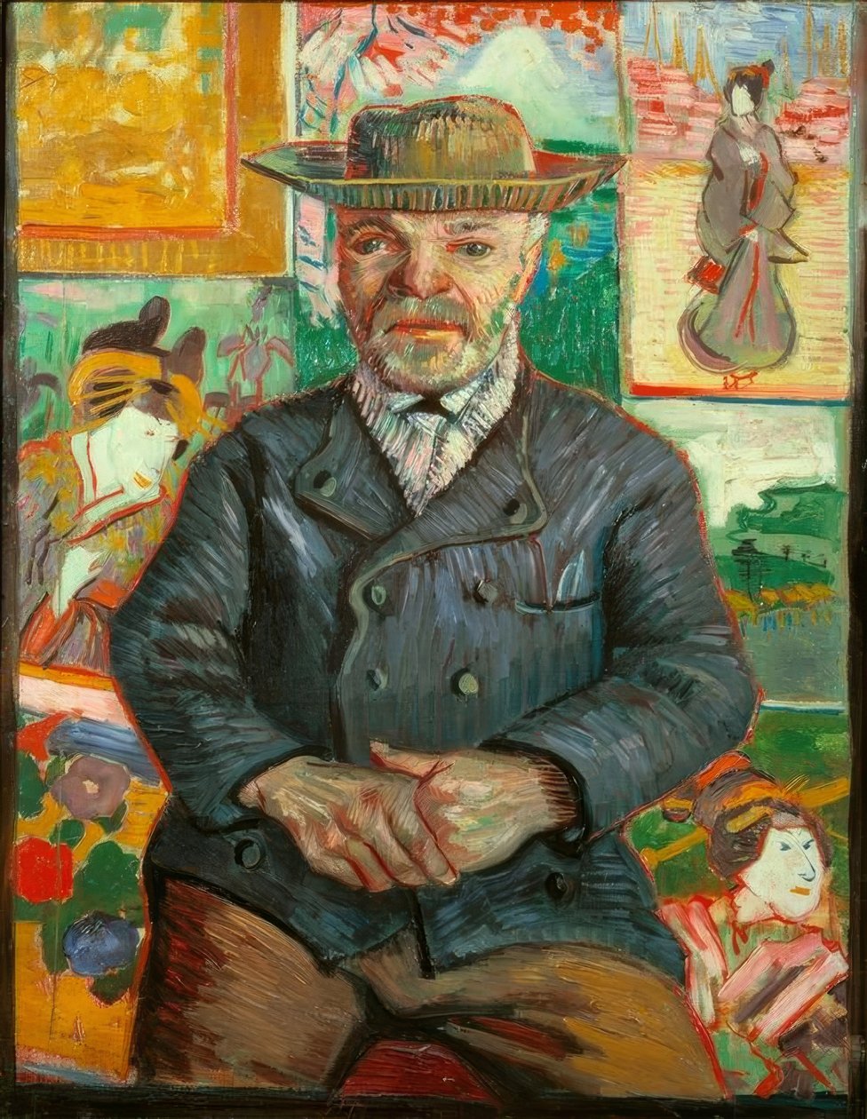 Portrait de Père Tanguy - Vincent van Gogh