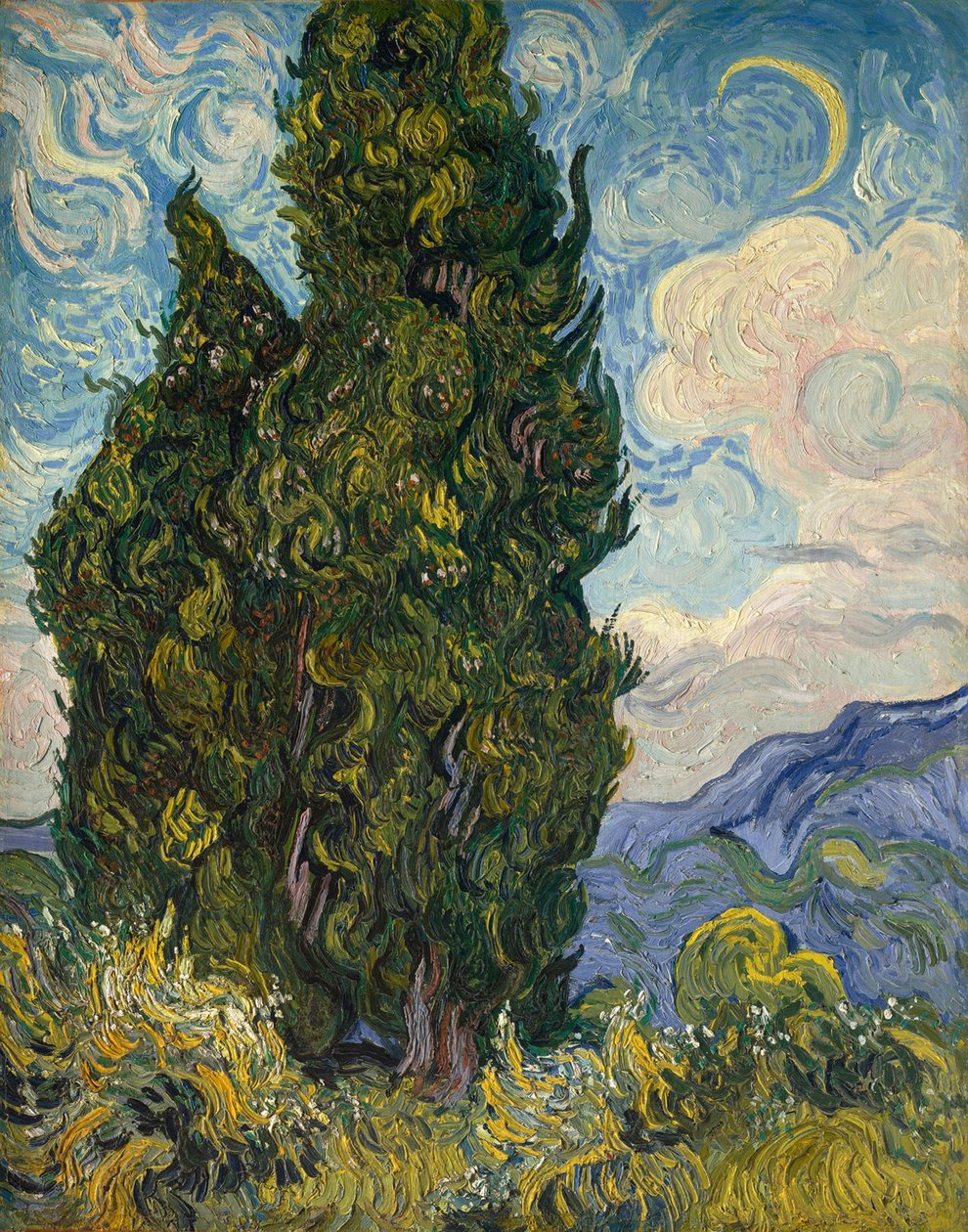 Cyprès - Vincent van Gogh
